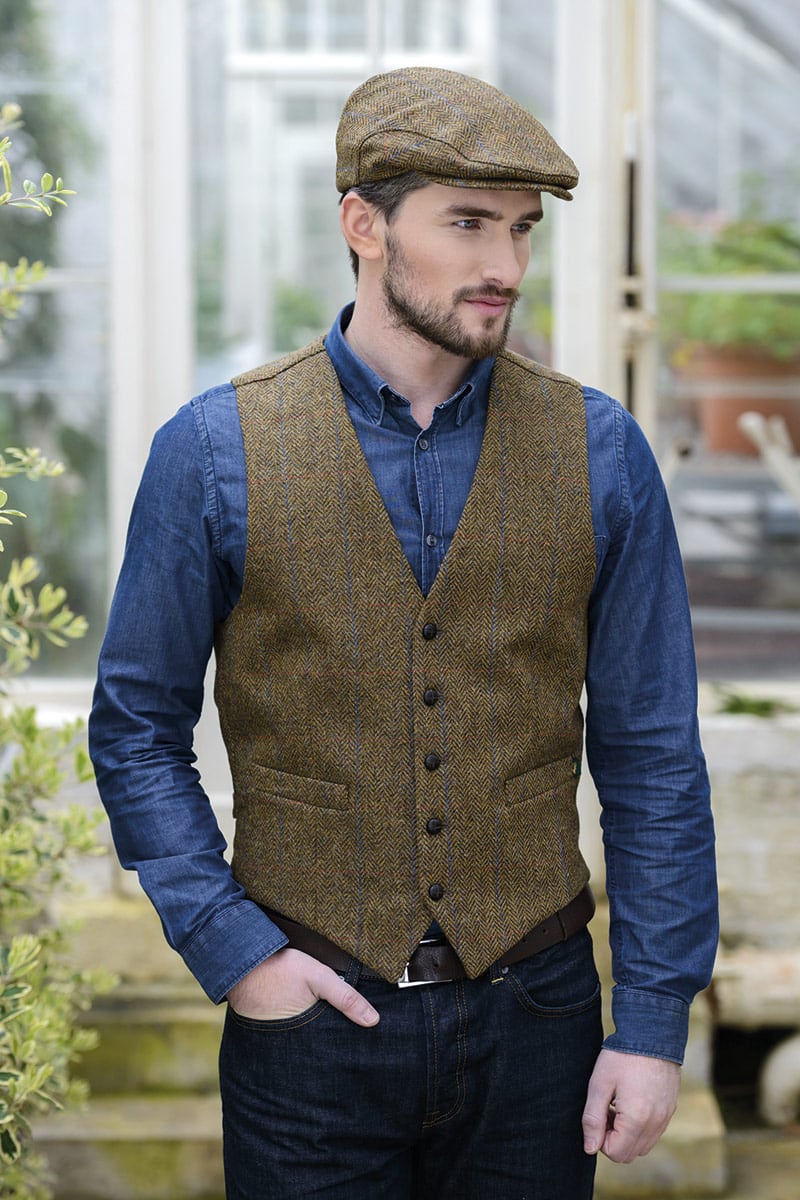 Tweed Waist Coats by Mucros Weavers - Image 6